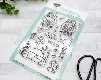 Little Mer-Monsters Stamp Set