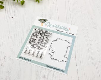 Flying Car Stamp and Die Bundle