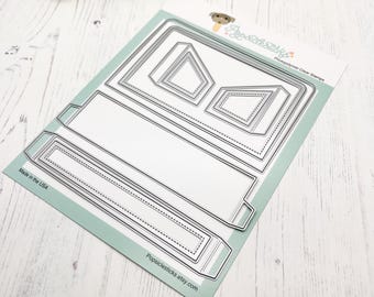 Mini Slimline Boxcard Die Set