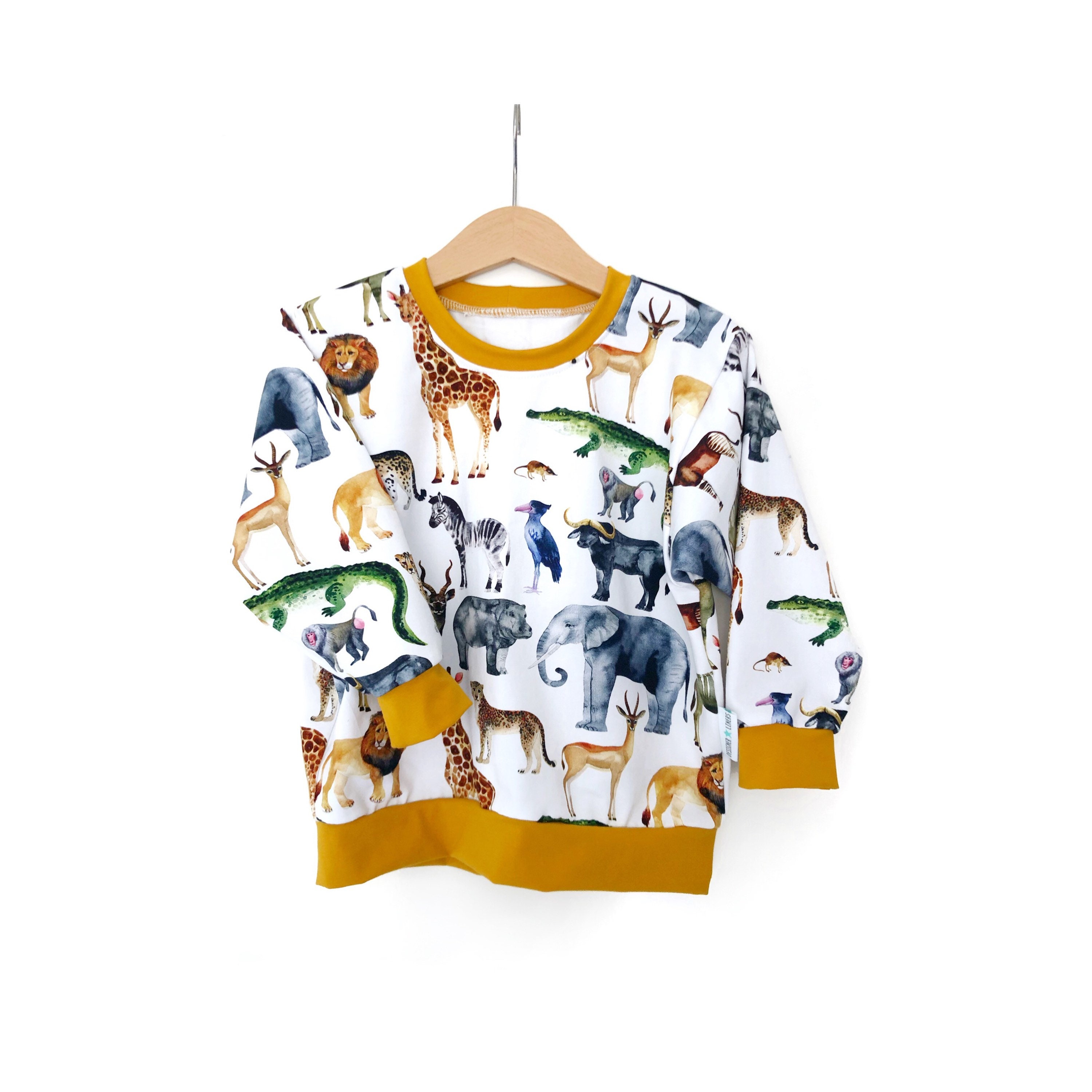 Safari Jumper Top Sweater Long Sleeved 