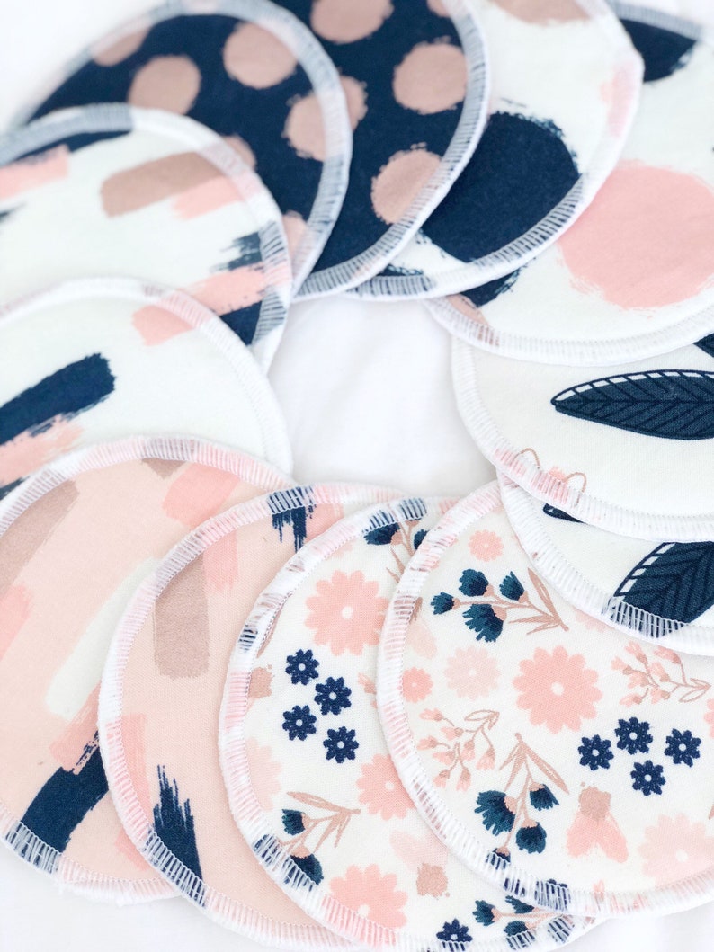 Breast Pads Cloth Breast Pads Bamboo Breast Pads Reusable Etsy