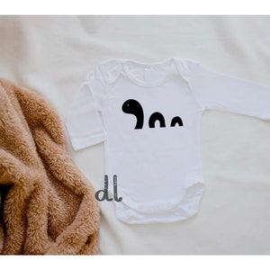 Nessie, Loch Ness Monster, Scottish baby clothes, unisex outfit, bodysuit, baby girl, shower gift, boy, clothing, scotland, custom