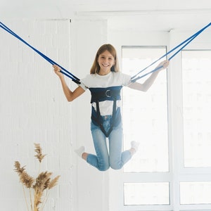 Premium Bungee for Fitness Experience Sise M for Kids 5-14 Bungee Playground Set Summer Camp Outdoor Jumping