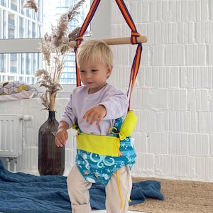 Toddler Gym, Baby Swing, Bungee Jumper, Jumper For Babies, Sensory Swing, Exerciser, Bungee For Babies with Cerebral palsy, Therapy Swing