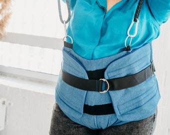 asiento saltador, asiento sin cordones