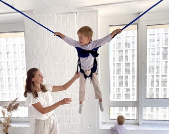 Bungee-jumper, Exerciser, voor kinderen en volwassenen, Kinderschommel. Bungee voor thuis