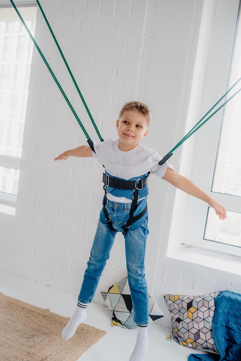 Terapia Bungee Jumper para Paralisia Cerebral: Balanço para Exercícios em Casa imagem 14