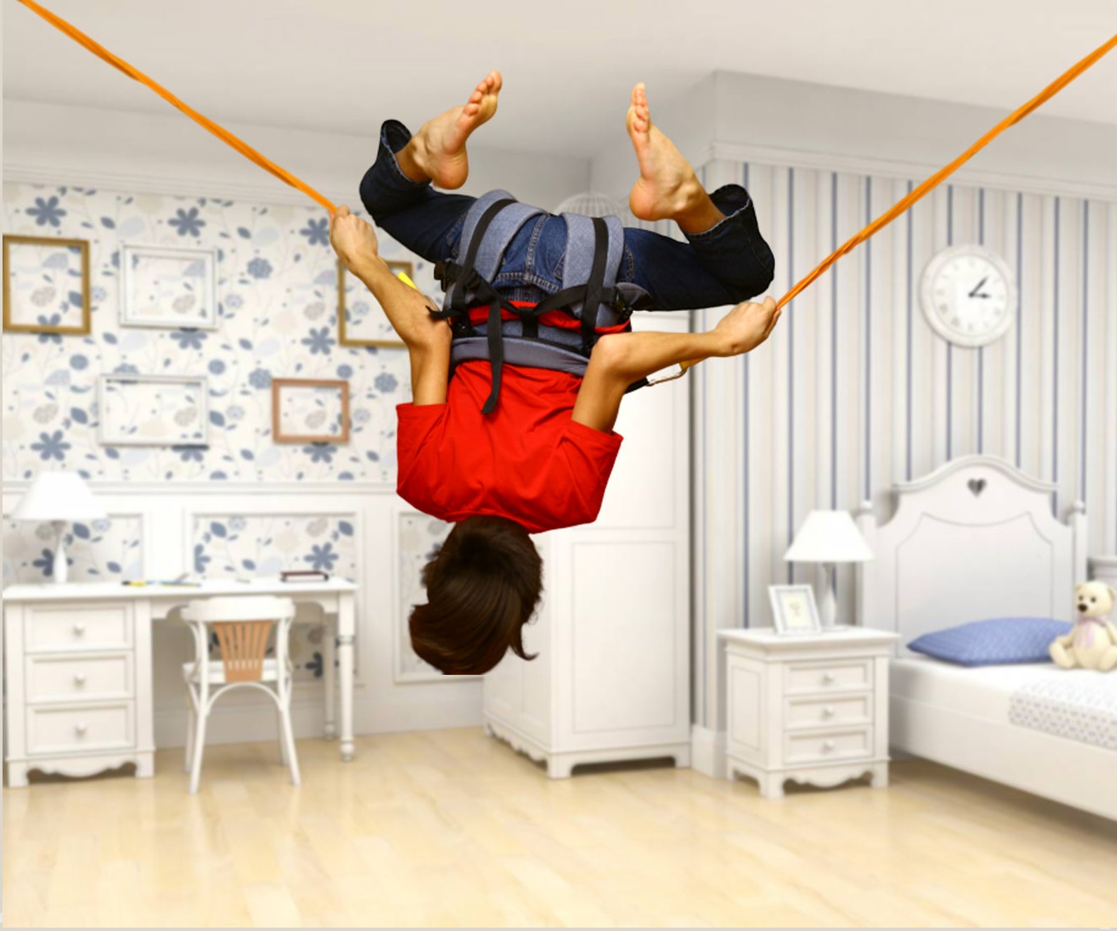 Toddler Gym Bungee Jumper Exerciser for Kids. Baby Bungee Etsy