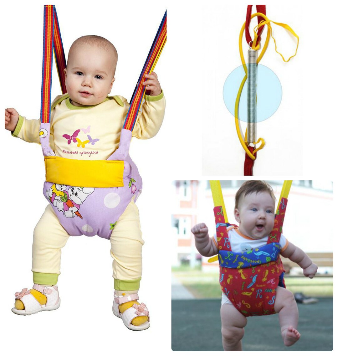 Jolly Jumper. Kids Indoor Swing Baby Jumper and Trapeze Gym Etsy