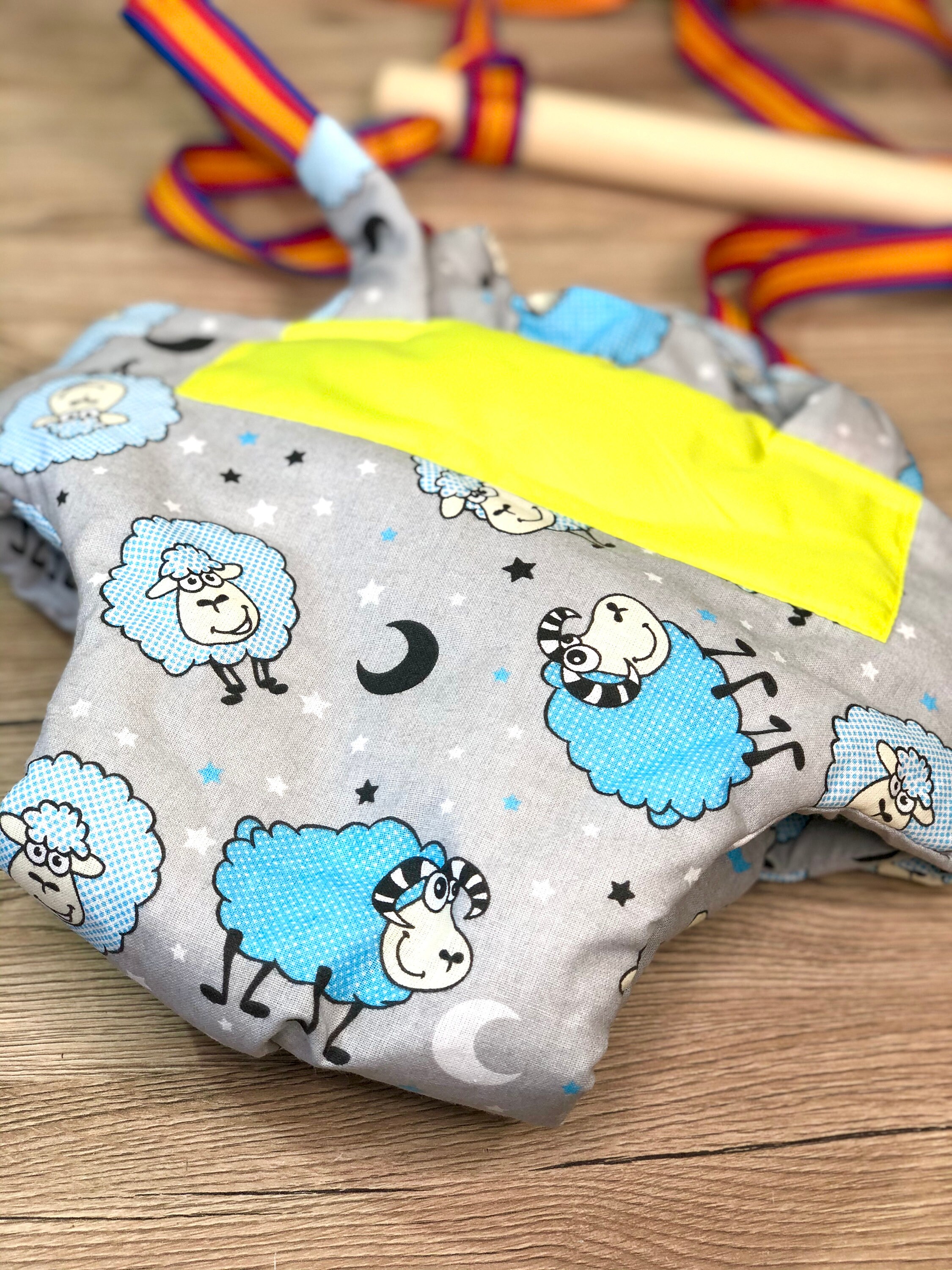 Baby doorway jumper. Baby Jumper and Exerciser with rolls. Etsy