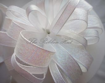 Dazzle brillo metálico por Berisfords cinta 5 Colores 4 longitudes