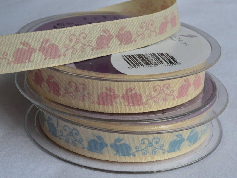 New Baby Ribbon Pink 15mm Width Berisfords Taffeta 4 Lengths