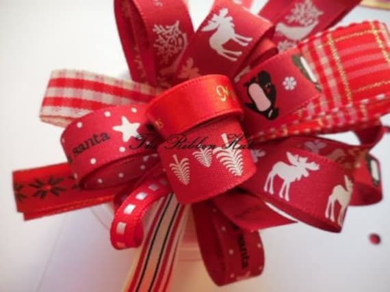 Bows,Wreaths,Crafts,Trim,Cards 1Mtr Christmas Tree Wired Red and Gold Ribbon