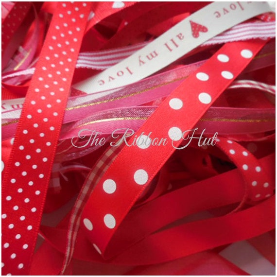 hair scrunchies set of 2 satin 1 spotty polka dot 1 plain new colour choice