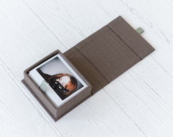 Wide instax photo box for 30 photos, storage, wide film box, fujifilm instax