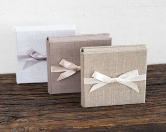 3 USB boxes / magnetic closure / Ribbon on the top - Flash Drive Packaging - Wedding Photography Packaging - USB box