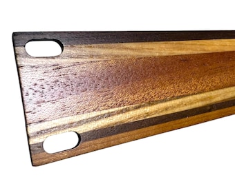1U Cherry, Mahogany, Ash, and Walnut Mixed Hardwood Studio Rack Panels, Limited Stock!!