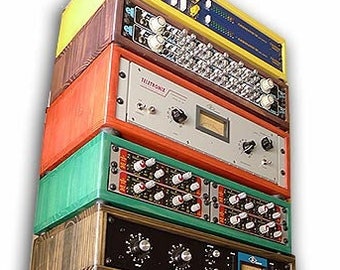 Nice-Racks 2-space studio rack, choose your depth, choose your stain, FREE SHIPPING