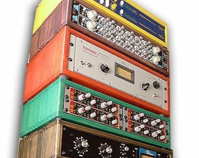 Nice-racks 2-space Studio Rack, Choose Your Depth, Choose Your Stain ...