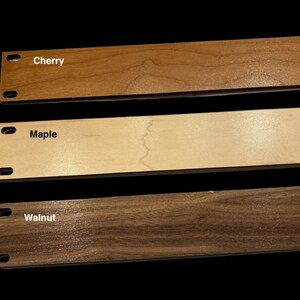 Nice-racks 1U, 2U, or 3U Blank Wood Studio Rack Panels Are Available in ...