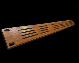 Nice-Racks 1U, 2U, or 3U "VENTED" Decorative Vented Wood Studio Rack Panels are available in Maple, Walnut, or Cherry Veneered Plywood