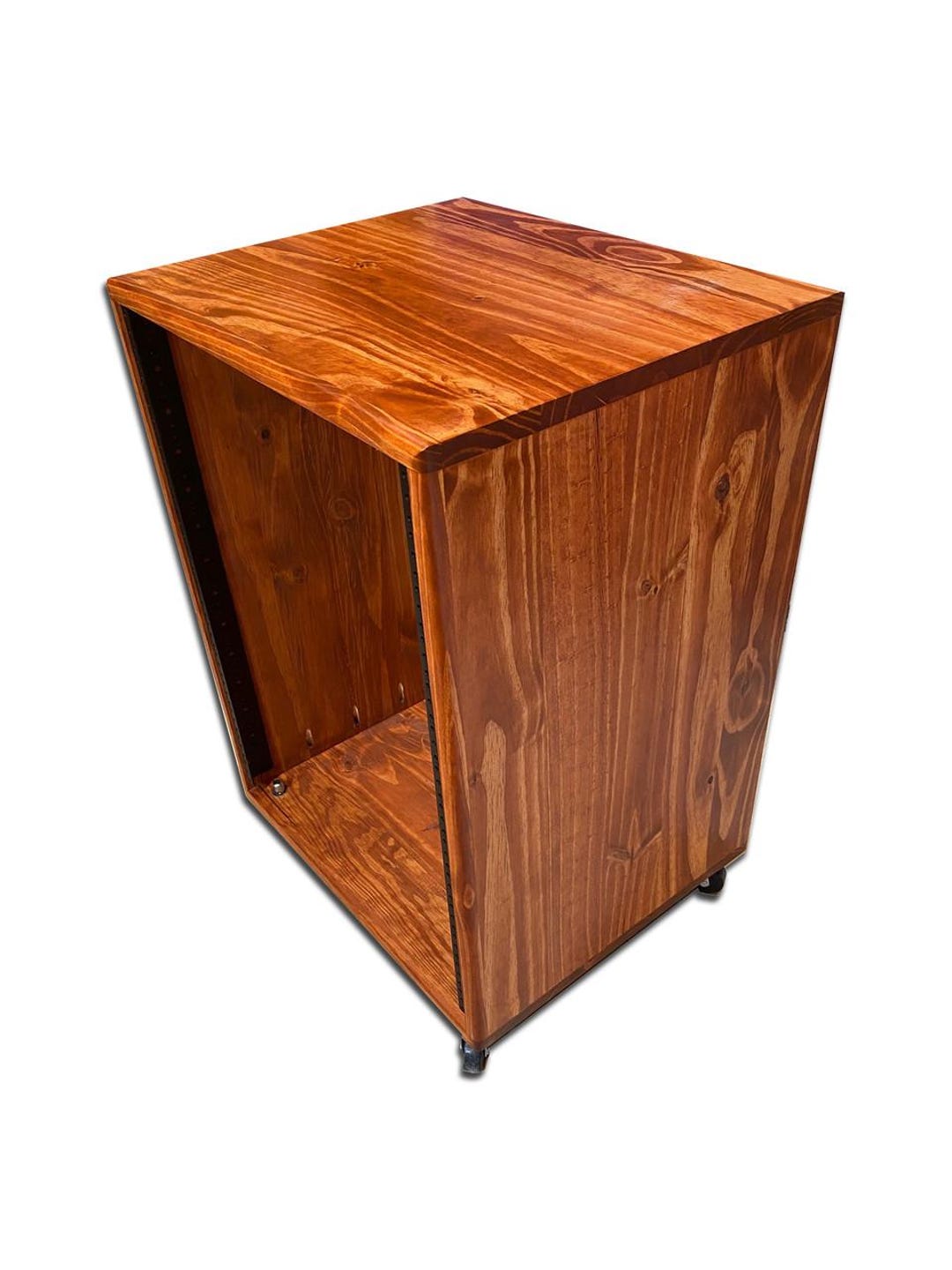 Nice-racks 14-space Studio Rack, Choose Your Depth, Choose Your Stain ...