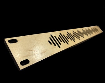 Nice-Racks 1U, 2U, or 3U "SOUNDWAVE" Decorative Vented Wood Studio Rack Panels are available in Maple, Walnut, or Cherry Veneered Plywood