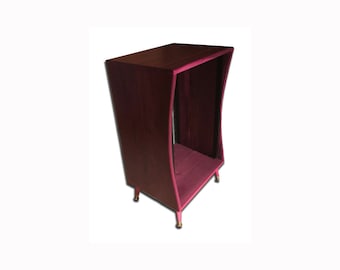 Nice-Racks 16U Curve rack in Pine, pick a stain