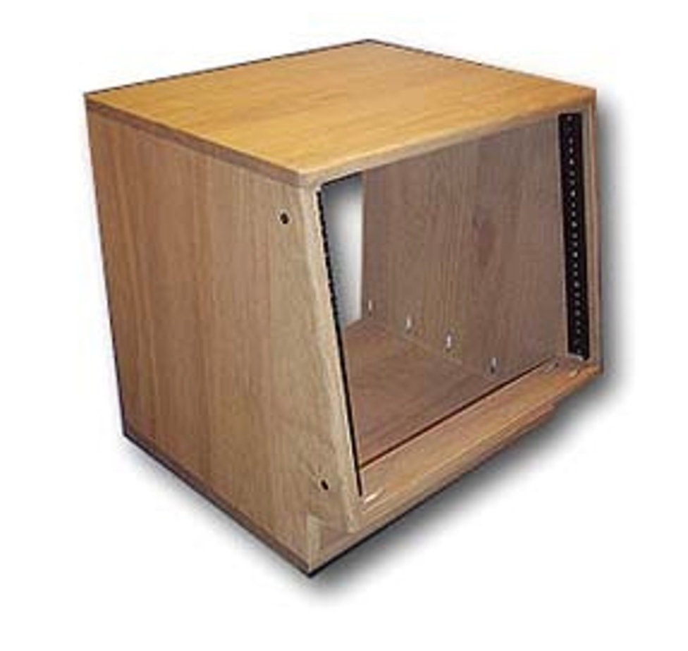 Nice-racks Slanted 8-space Studio Rack, Choose Your Stain, FREE ...