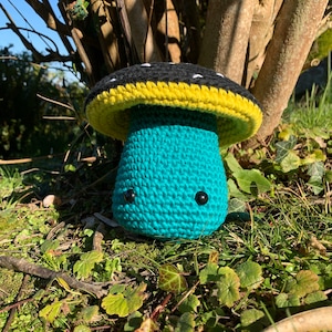 Big crochet mushroom
