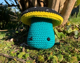 Big crochet mushroom