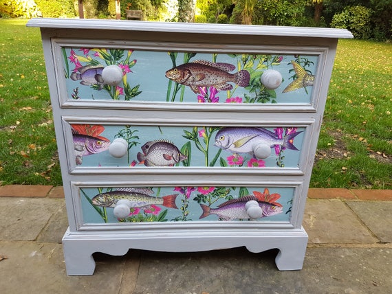 Sold Sold Painted Chest Of Drawers Small Chest Of Etsy