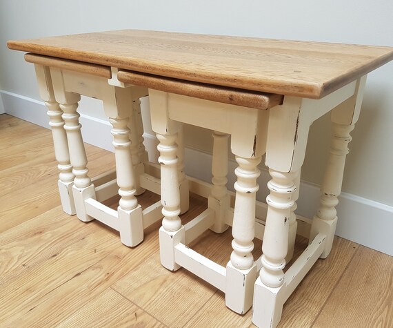 oak and painted furniture