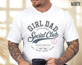Camiseta Comfort Colors para papás y niñas / Camiseta para papás y niñas / Camiseta para papás de hijas / Regalo para papás y niñas / Regalo para papás primerizos