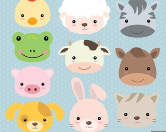 Baby Woodland Animals Digital Clipart | Etsy