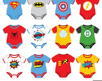 baby girl superhero onesies