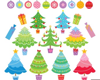 Christmas Tree Digital Clipart