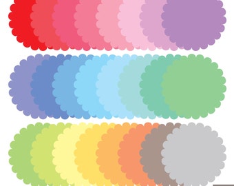 Colorful Labels Clipart