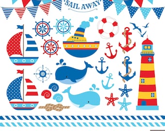 Nautical Digital Clipart