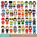 36 Kids Superhero Clipart, Superheroes Kids Clipart, Superheroes Clipart, Super Hero Clipart, Superhero Boys, Superhero Girls 