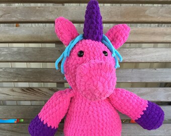Plinky the Unicorn Crochet Pattern