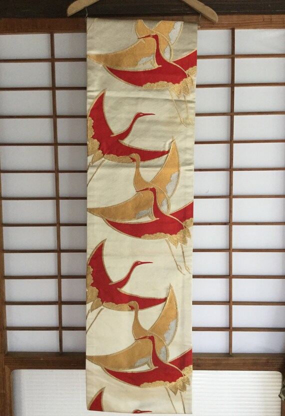 Nagoya Obi Belt, Kimono Belt, Traditional Japanes… - image 1