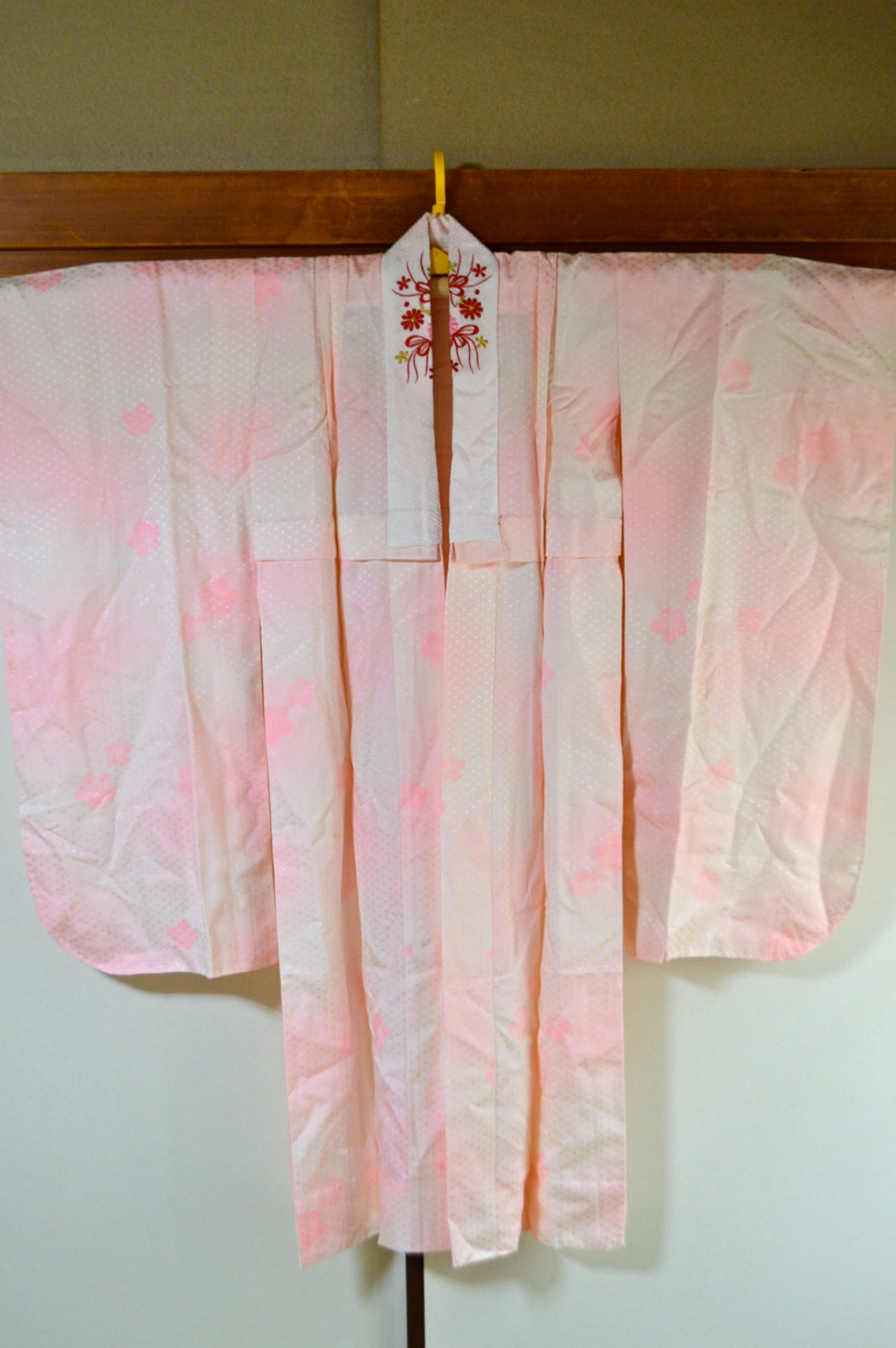 Authentic Japanese Kimono Robe / Silk Girls Kimono Furisode Etsy Sweden