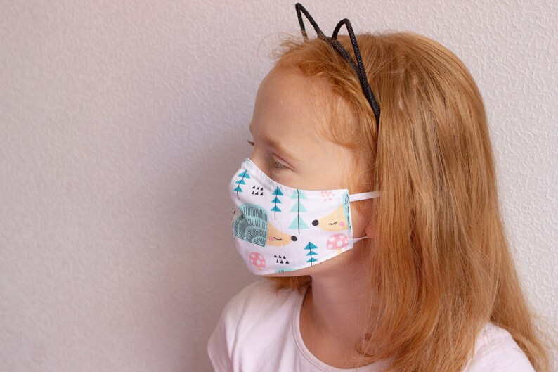Sewing Children Mask Patterns 5 Size Washable Face Mask | Etsy