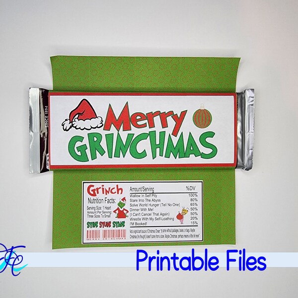 Merry Grinchmas Candy Wrapper Etsy merry-grinchmas-candy-wrapper-etsy