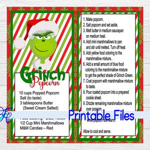 The Grinch Popcorn 