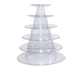 6 Tier Macaron Tower or Display Stand for French Macarons