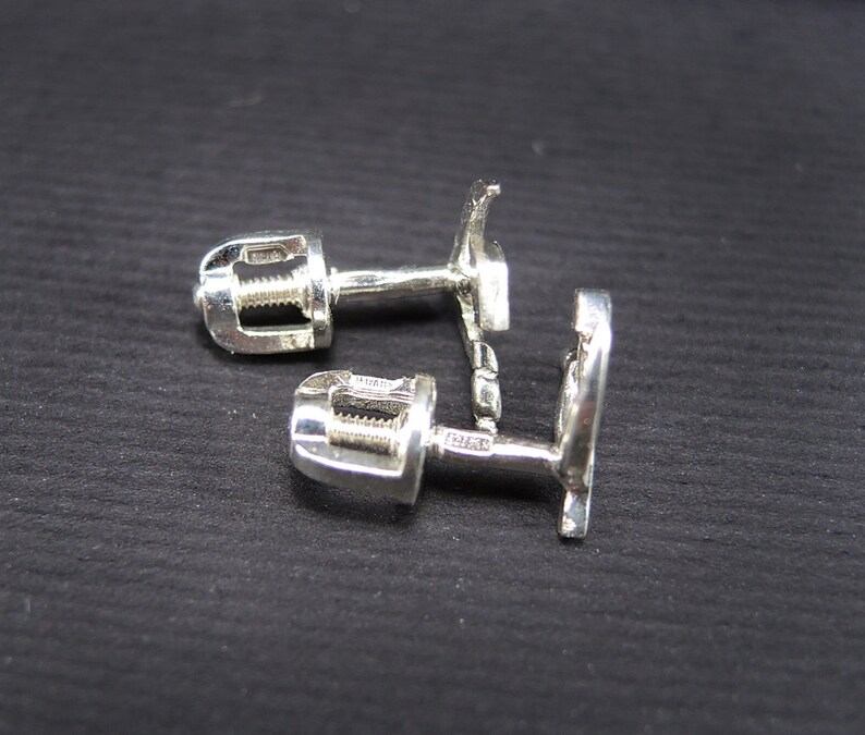 Small Sterling silver stud earrings Hammer and Sickle Etsy