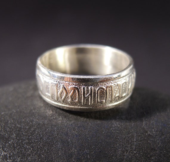 Jesus Is Lord Ring Bob Siemons Designs Sterling Silver 925 Ring Size 9.25