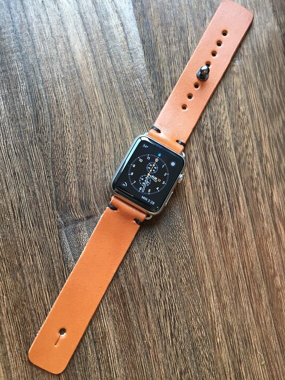 Apple Watch Band-Maple Syrup Tan Wicket & Craig English